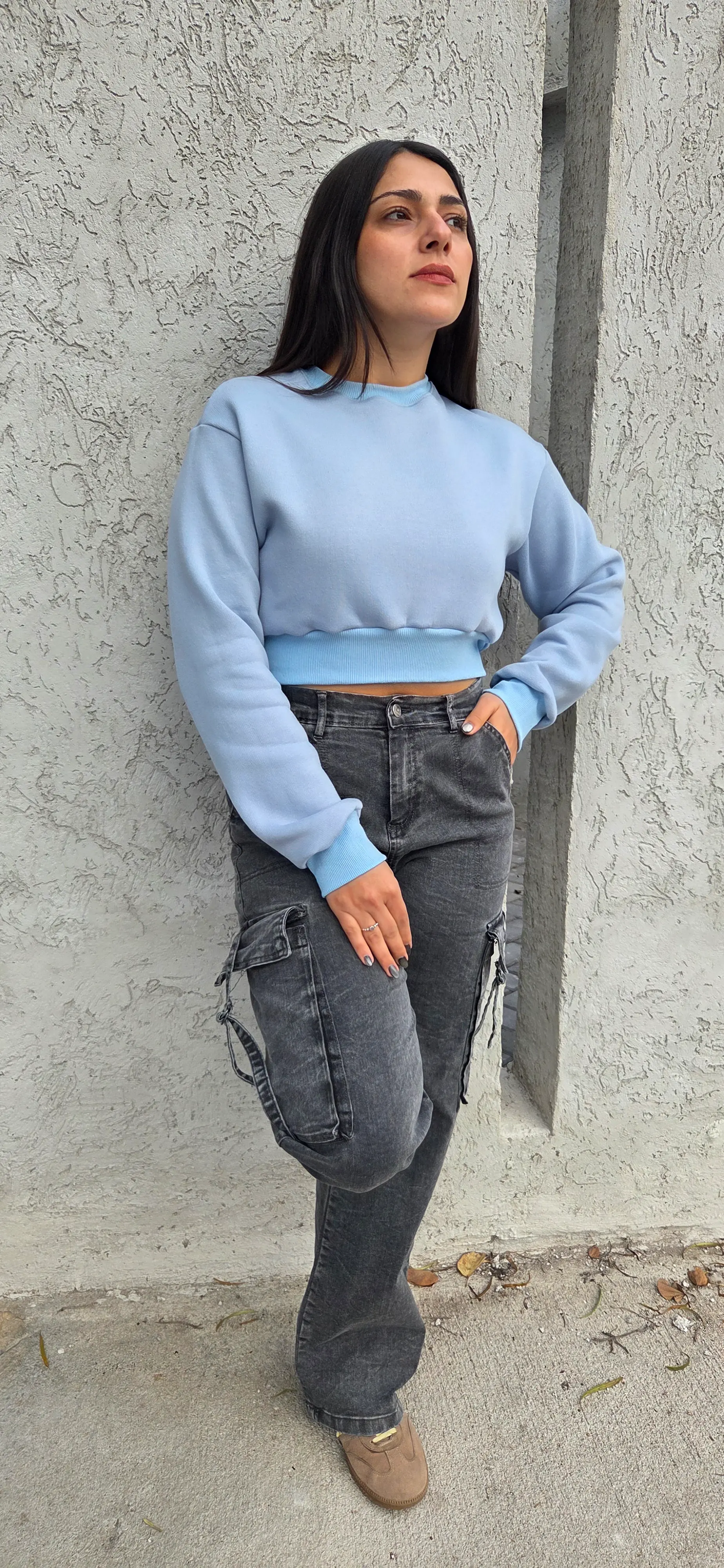 Línea Mística — buzo crop 1